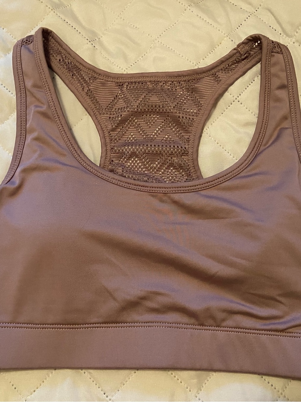 Zyia bomber bra - NWOT beautiful neutral color